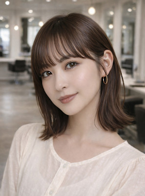 オトナ可愛い チョコブラウンミディ30代40代50代静岡