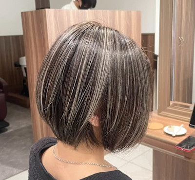 【白髪特化美容師】栗田担当/白髪ぼかし