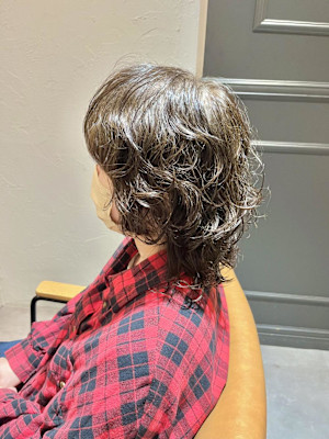 ウルフ×パーマ