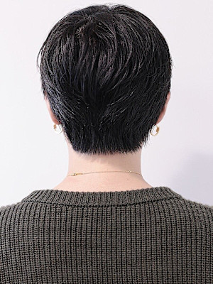 シースルーナチュラルコンママッシュ