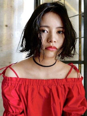 アンニュイなくせ毛風ナチュラルボブ・ロブ・デジタルパーマ