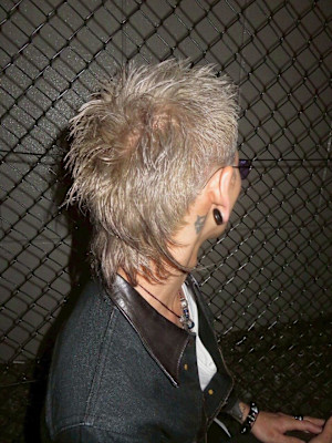 メンズショート/ ショートマレット/ グレージュカラー