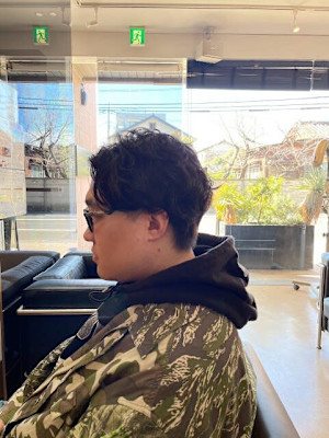 メンズデザインパーマ