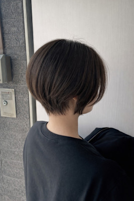 20代、30代、40代に人気◎小顔くびれ丸みショート