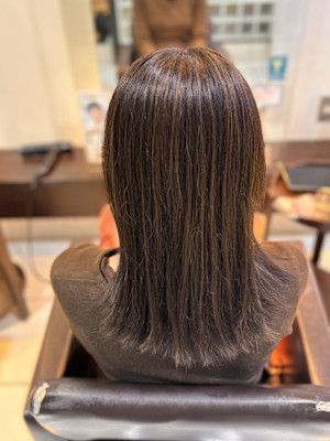 ナチュラル白髪ぼかし