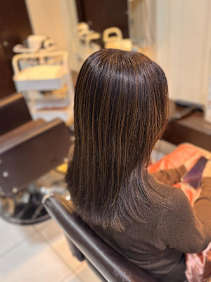 ナチュラル白髪ぼかし