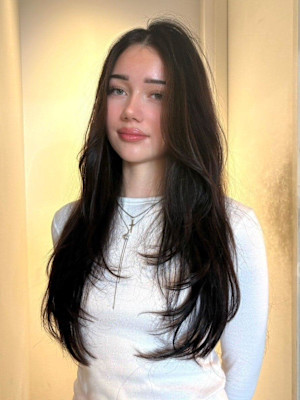 long layer cut ロングレイヤーカット