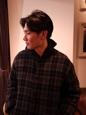 クラシカルなセンターパートショート