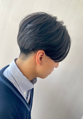 韓国風カルマパート×刈り上げマッシュ