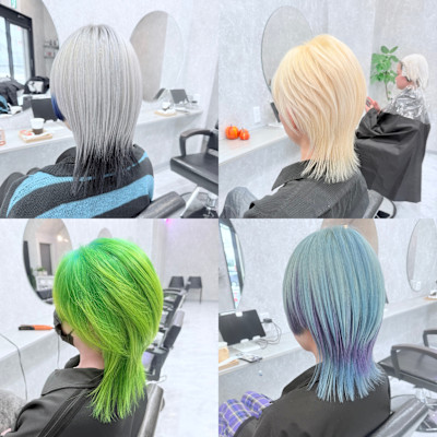 デザインカラー/髪質改善/ケアブリーチ/グラデーションカラー