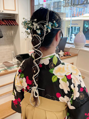 【Neolivekuta】卒業式着付けヘア【町田】