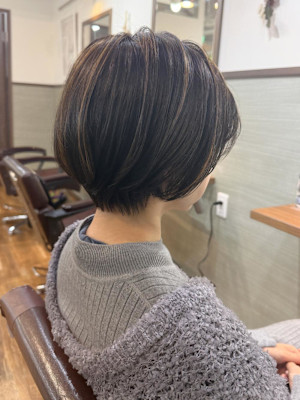ハイライト　ショートボブ【飯田淳平】Re:ta Hair