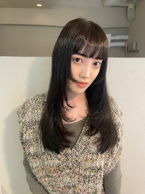 髪質改善 艶髪 韓国風 エギョモリ ブルーブラック 吉祥寺	