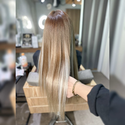 ミルクティーグレージュ