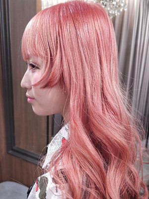 柔らかさ纏う 大人ペールピンク