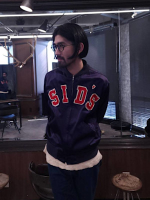 メンズのミニボブスタイル