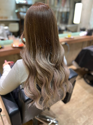 ベージュグラデーション