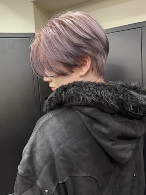 セクションカラー　デザインカラー　ケアブリーチカラー