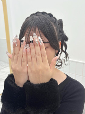 【ヘアメ】立体リボンくらげヘア♪_ユウ