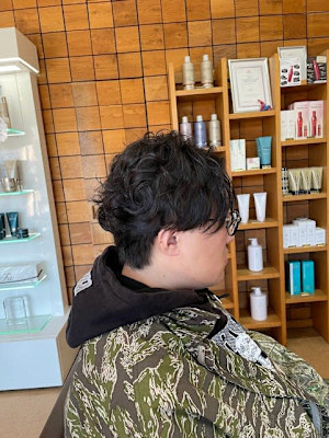 メンズデザインパーマ