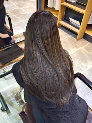 レイヤーカット艶ダークグレー/TOKIO/AMASIA/ケア