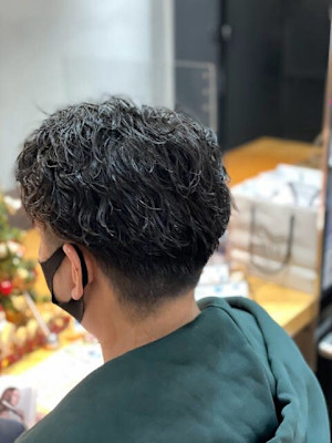 メンズデザインパーマ