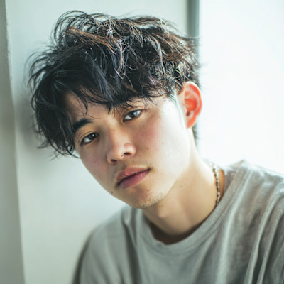 メンズニュアンスパーマ