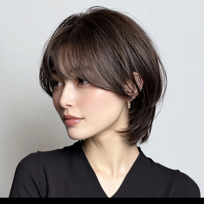 大人ウルフショートヘア