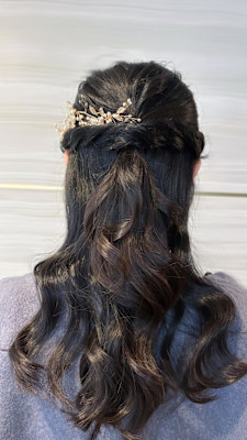 《あやね》ヘアセット/ハーフアップ