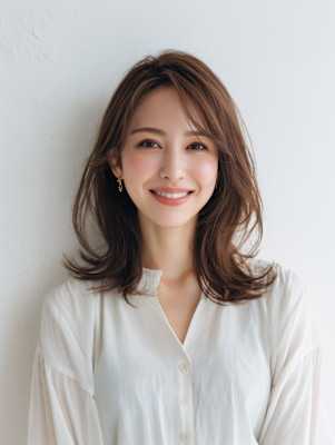 レイヤーカット/イメチェン/外ハネボブ/美髪/髪型