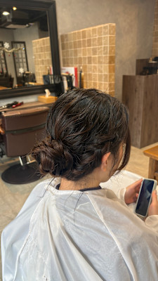 結婚式お呼ばれヘア♪