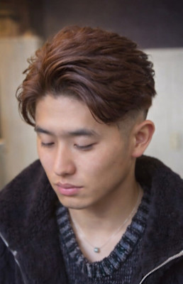 アップバングショート