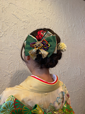 和装ヘアアレンジ