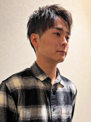 ツーブロックショート