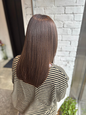 【Buranko】ロングヘアー/白髪ぼかしパサつきうねり対策