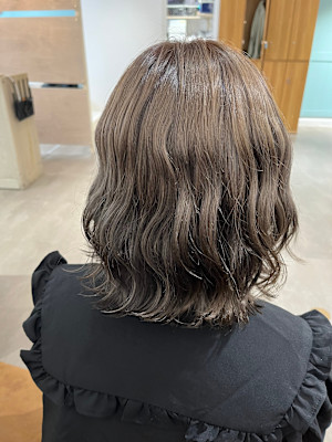 時短✕ナチュラルパーマ