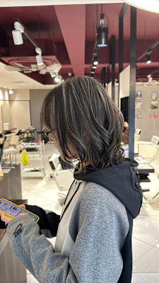 大人の透明感ハイライト