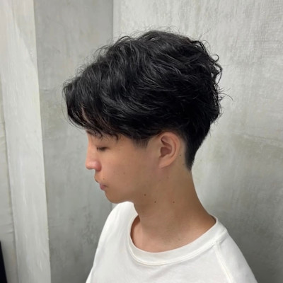 メンズカット＋パーマ
