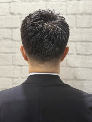 ビジネス刈り上げショート