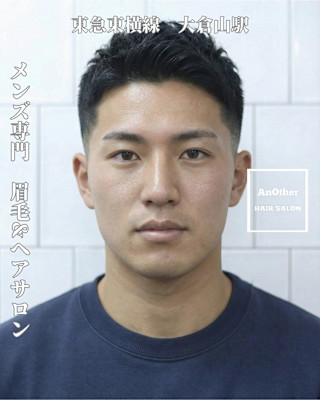 清潔感メンズカット×アイブロウ眉