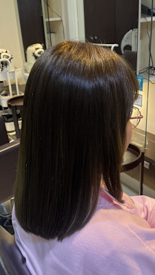 美髪イルミナカラーアッシュ