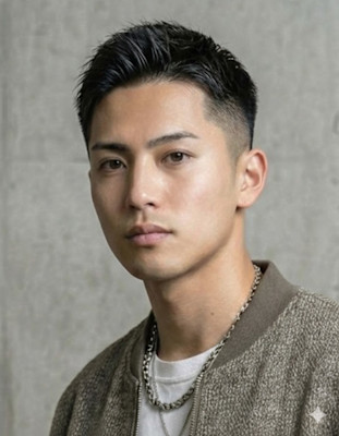 20代30代40代50代60代　メンズ色気フェードショート