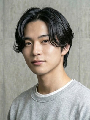 20代30代40代50代　メンズセンターパートショート