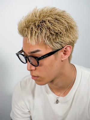 ハイトーンスパイキーショート