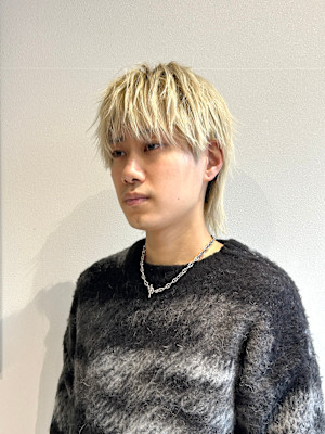 メンズウルフ/マッシュウルフ