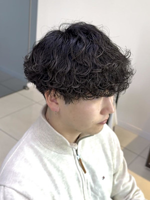波巻きパーマ/阿部広大【大船】