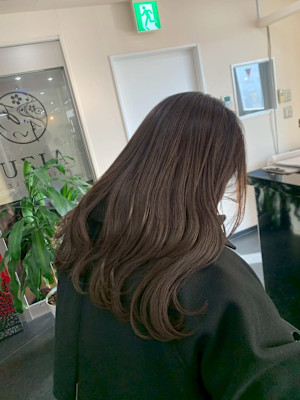 ショコラグレージュ　カラー　ダブルカラー　ブリーチ