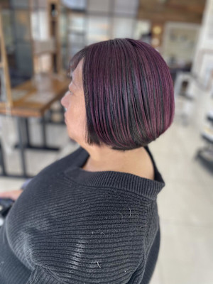 【松浦】アンブレラカラー　ボルドールビー