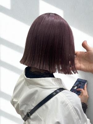 20代　髪質改善 イルミナカラー