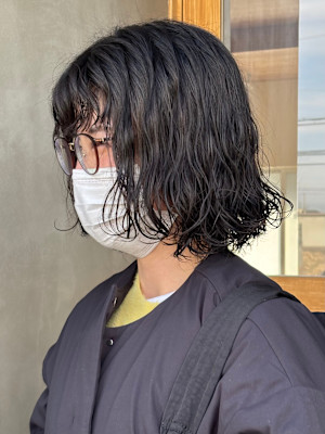 ウェーブパーマ